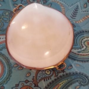 Shell Trinket or Pill Holder Box